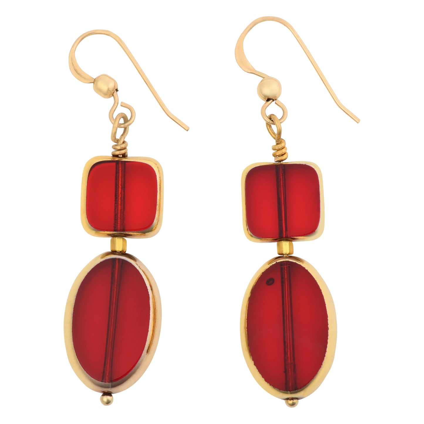 Vintage Glass Earring