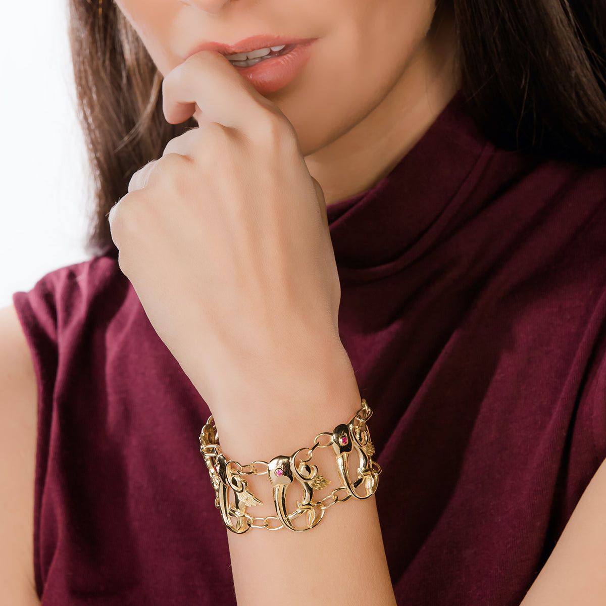 Crane Sapphire Bracelet