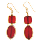 Vintage Glass Earring