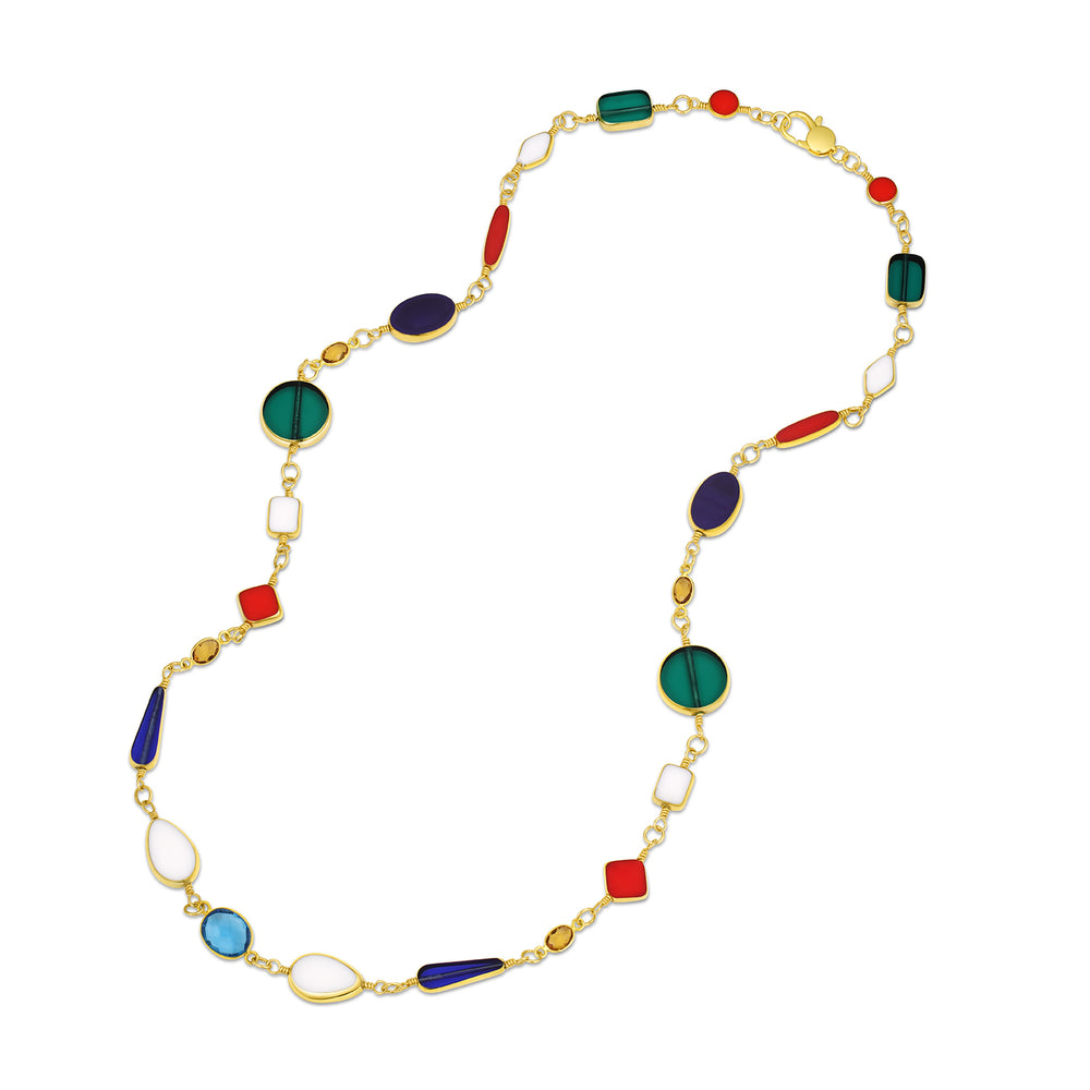 Vintage Multi Color Necklace