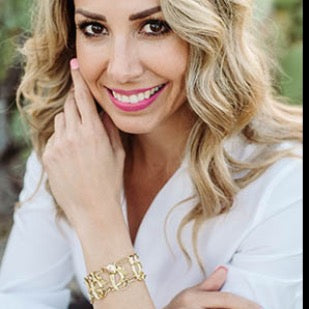 Pink Sapphire Crane Bracelet