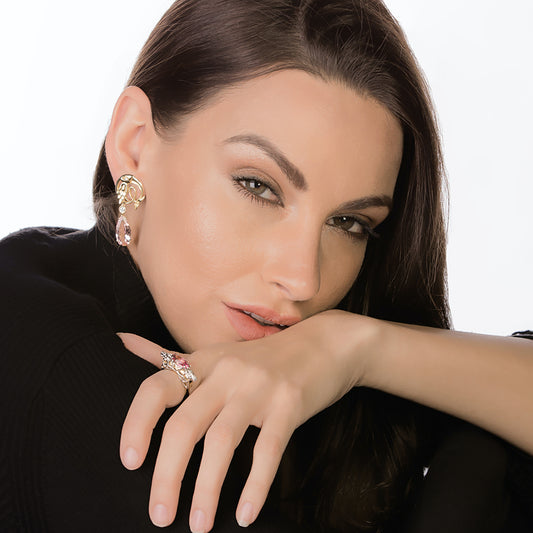 Pink Spinel Ring Model