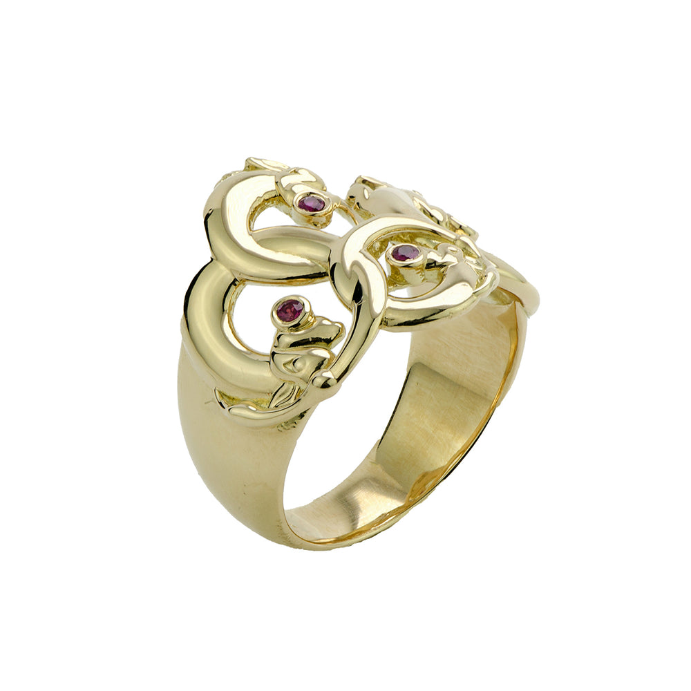 Tumbling Hound Ring